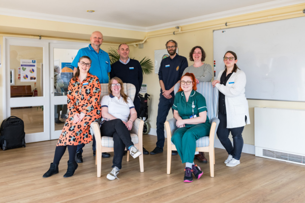 A group of employees from the Hospice who make up some of our community team