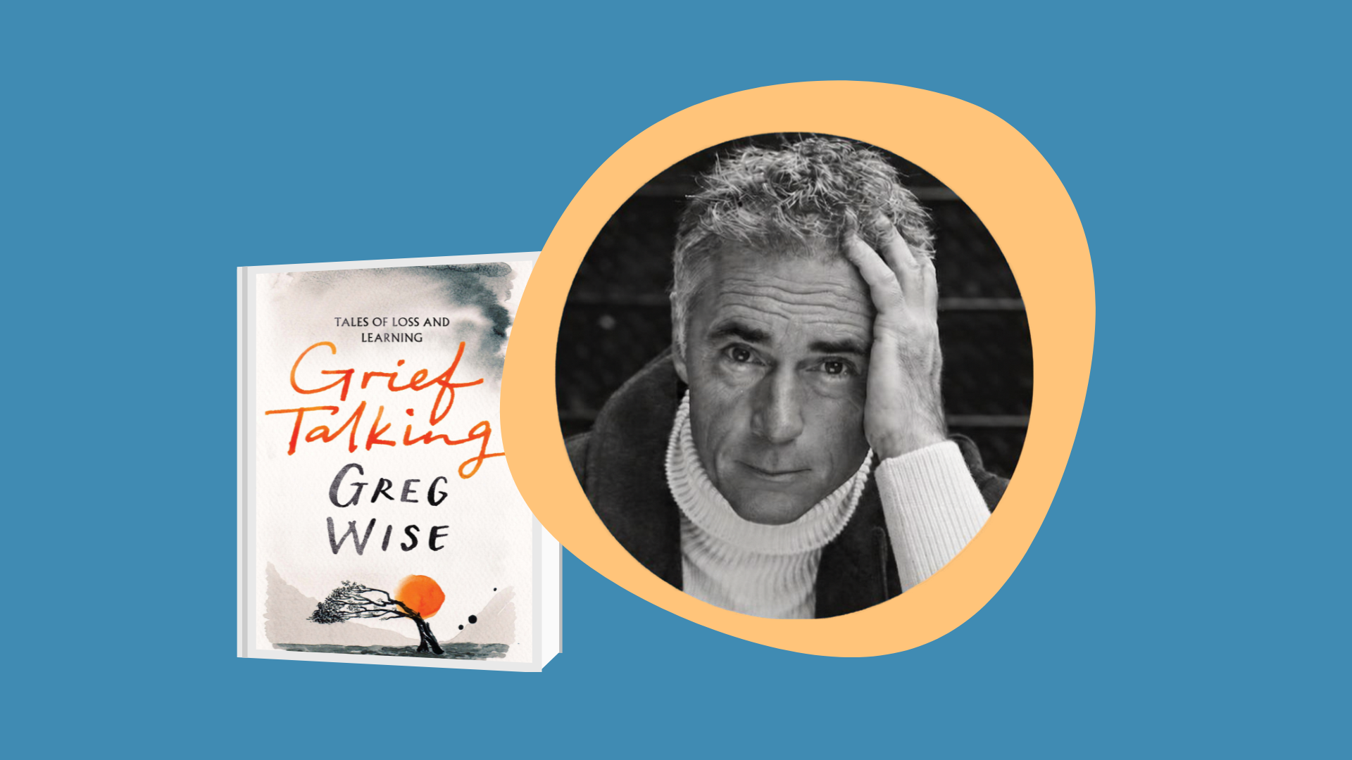Header image for book event in aid of St Michael's Hospice with author Greg Wise.